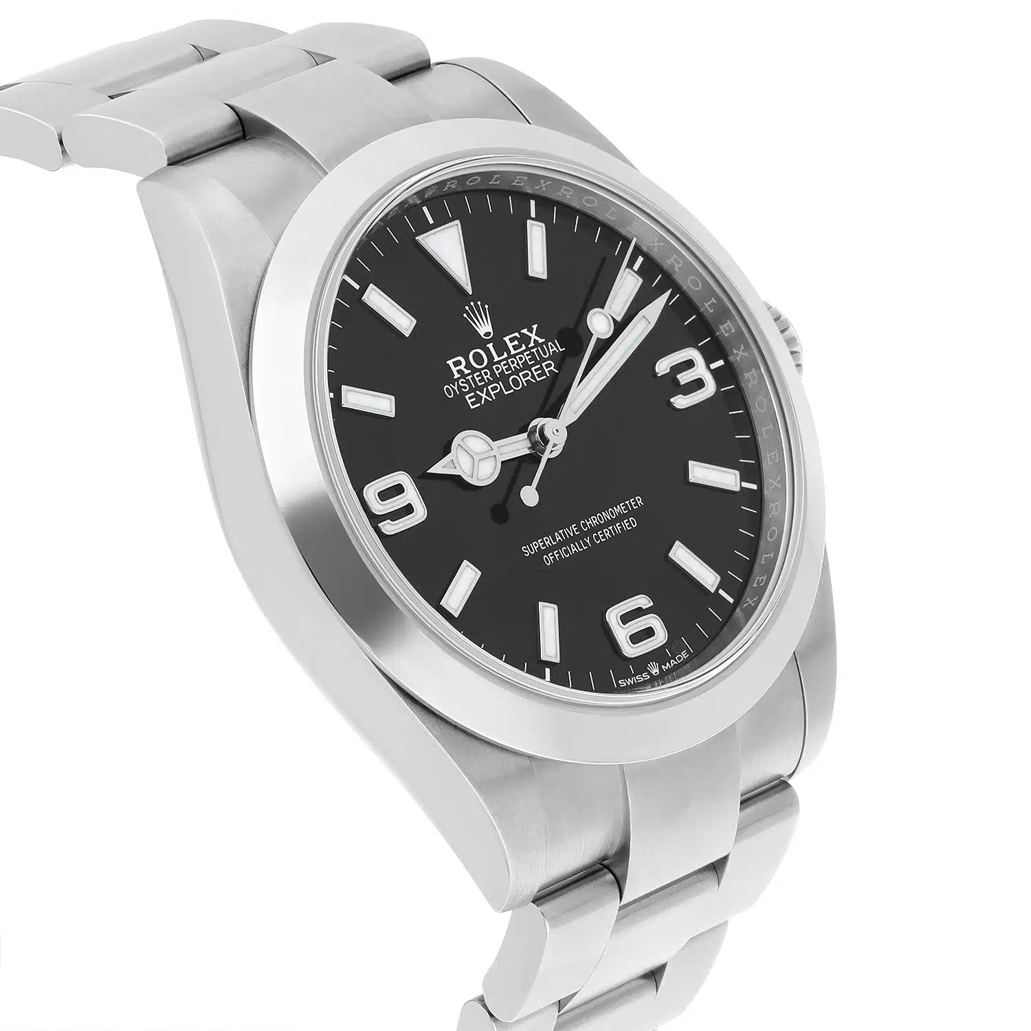 Rolex Explorer Automatic Chronometer Black Dial Men's Watch 224270 Unworn – image 5