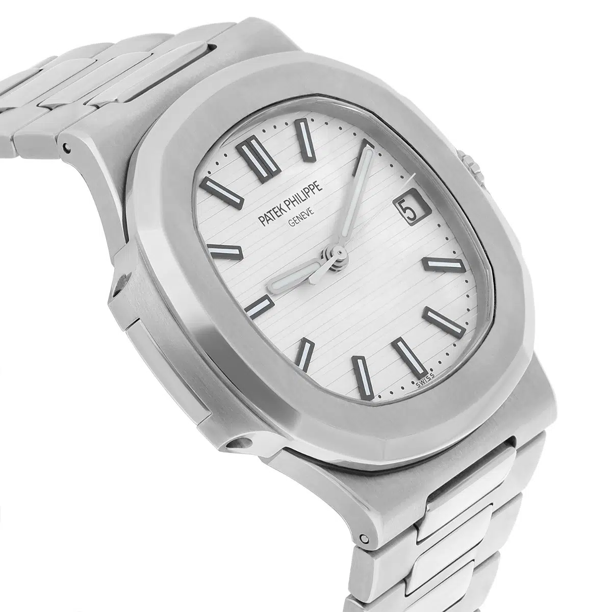 Patek Philippe Nautilus 5711/1A-011 Watch 40MM White Index Hour Markers Dial Stainless Steel – image 6