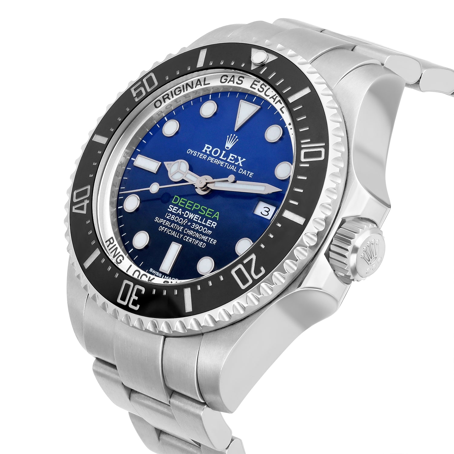 Rolex James Cameron Deepsea Sea-Dweller D-Blue Steel Ceramic Watch 116660 B/P