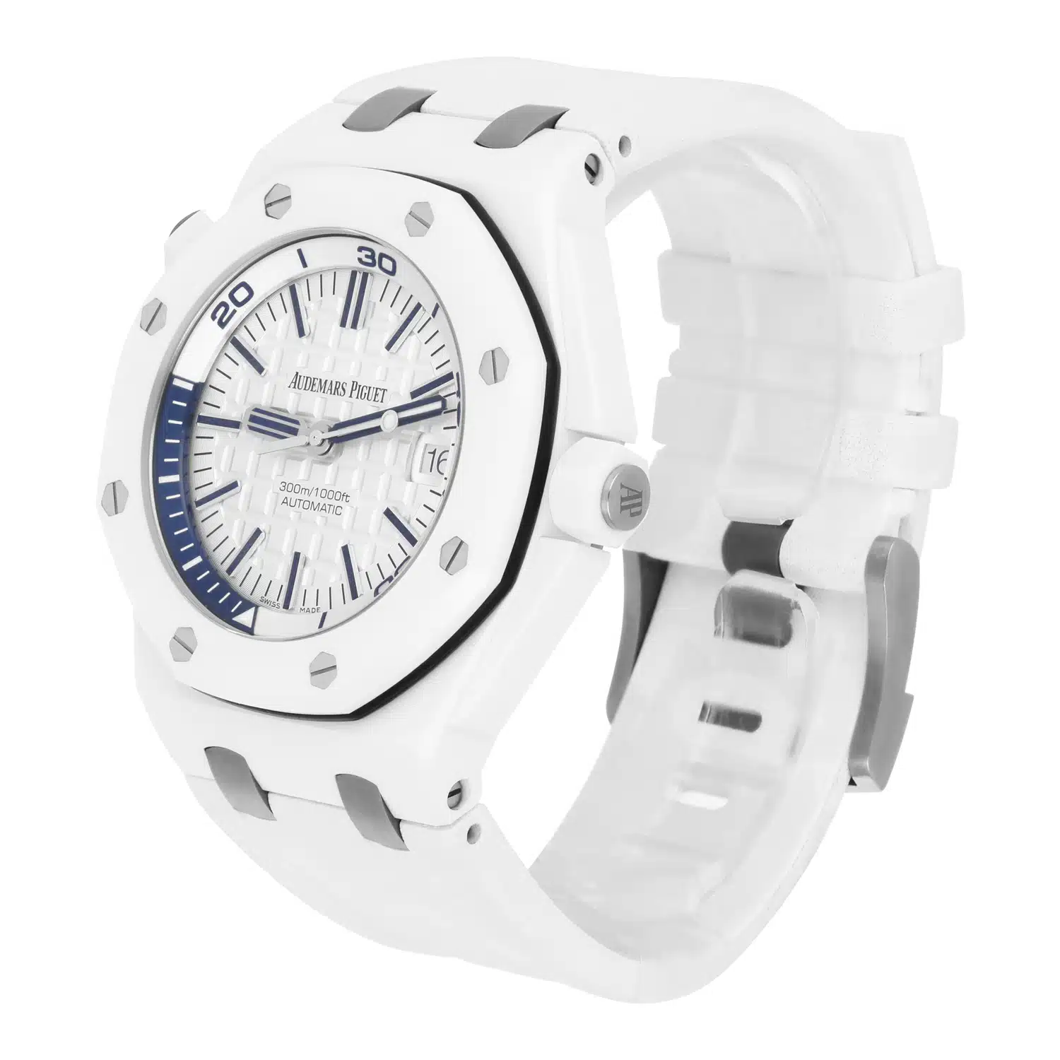 Audemars Piguet Royal Oak Offshore Diver 15707CB.OO.A010CA.01 Ceramic Watch Never Worn – image 4