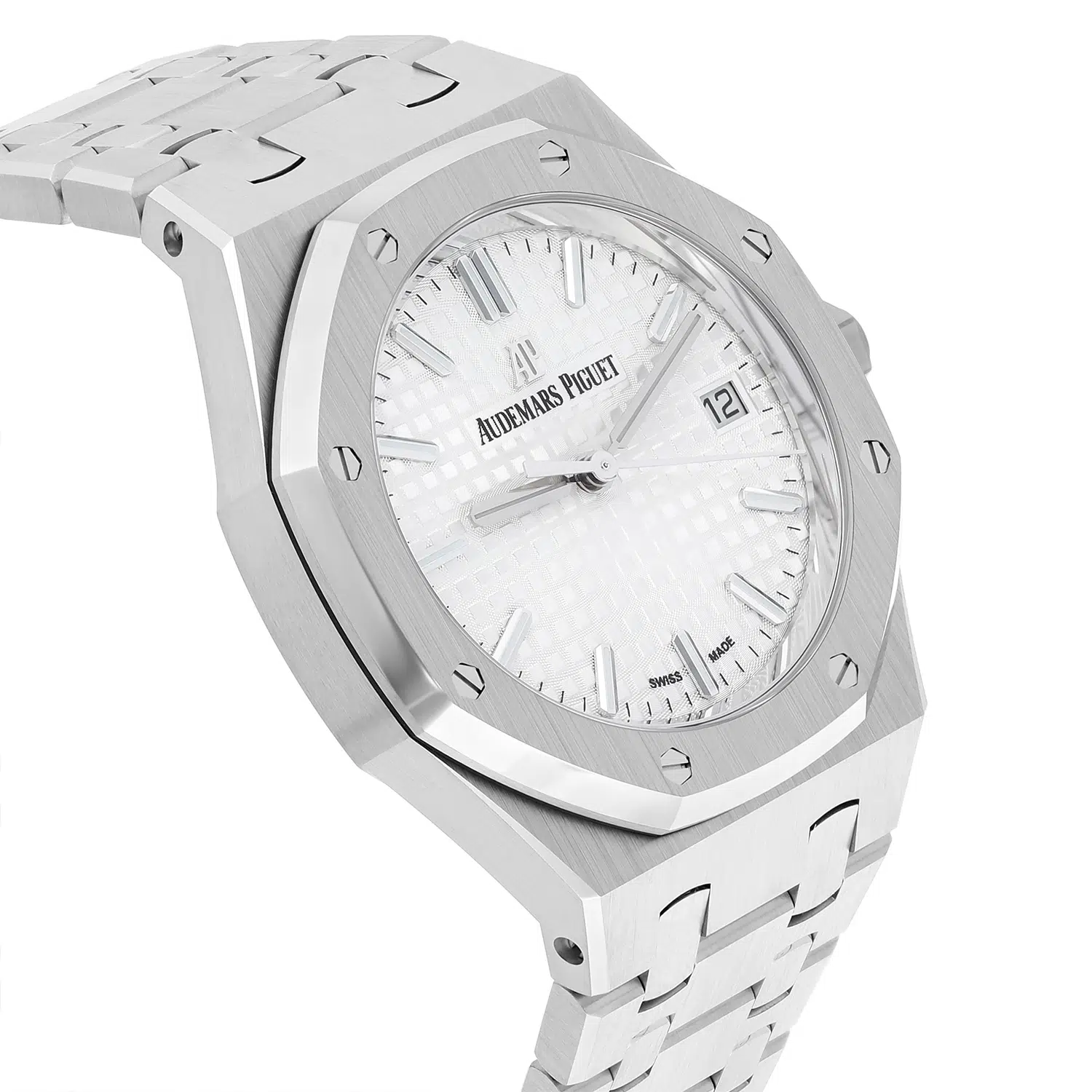 Audemars Piguet Royal Oak Automatic Silver Dial Stainless Steel 34mm Watch Complete 77350ST.OO.1261ST.01 – image 5