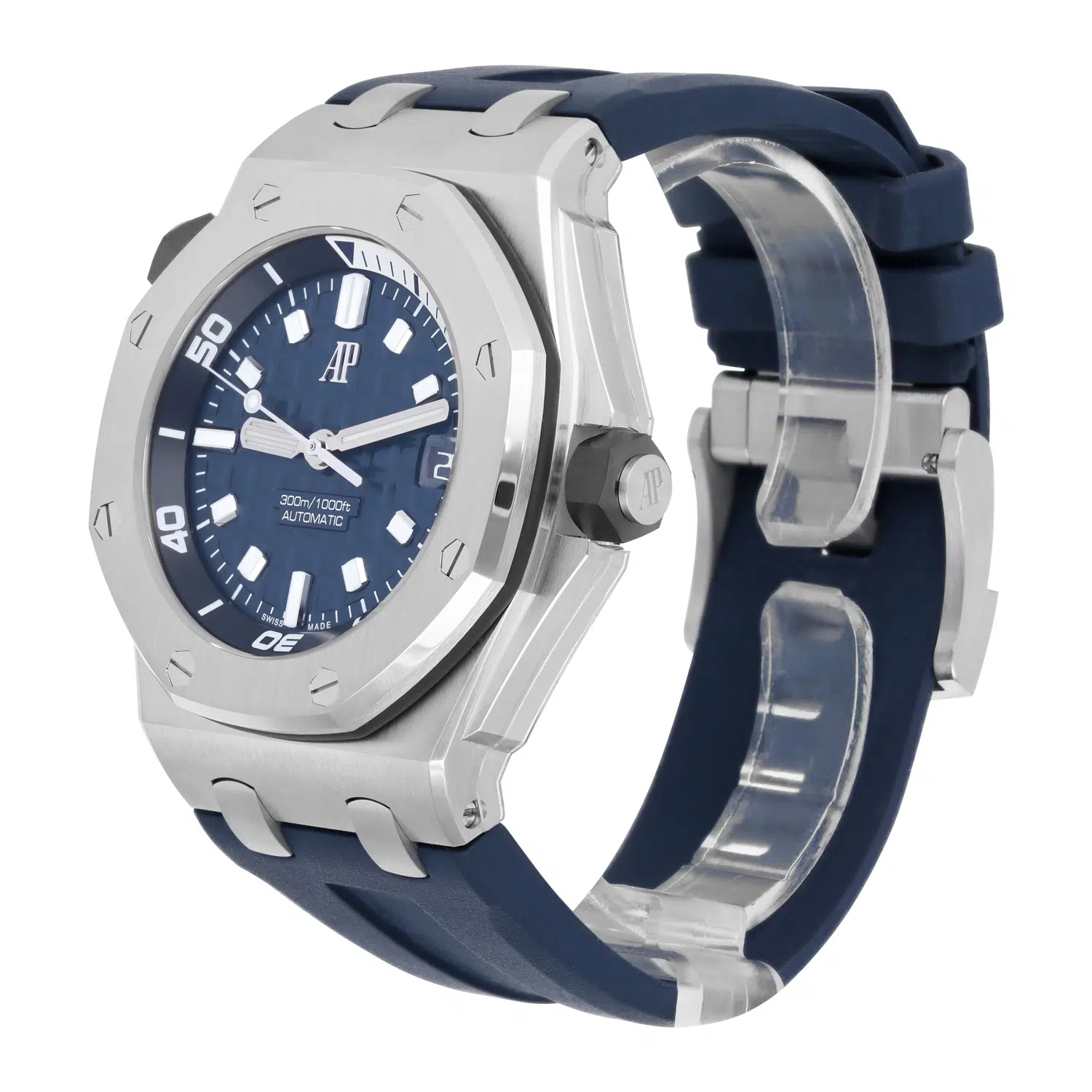 Audemars Piguet Royal Oak Offshore Diver Stainless Steel 42mm Blue Dial 15720ST.OO.A027CA.01 – image 6