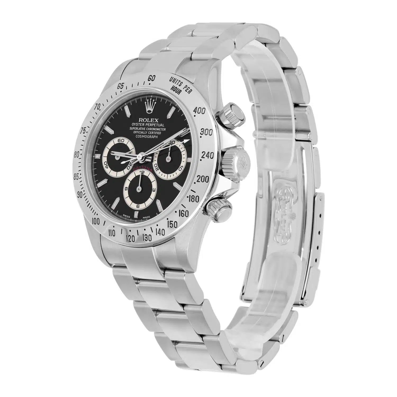 Rolex Cosmograph Daytona 16520 Black Dial Zenith Movement Vintage 2000 Complete – image 3