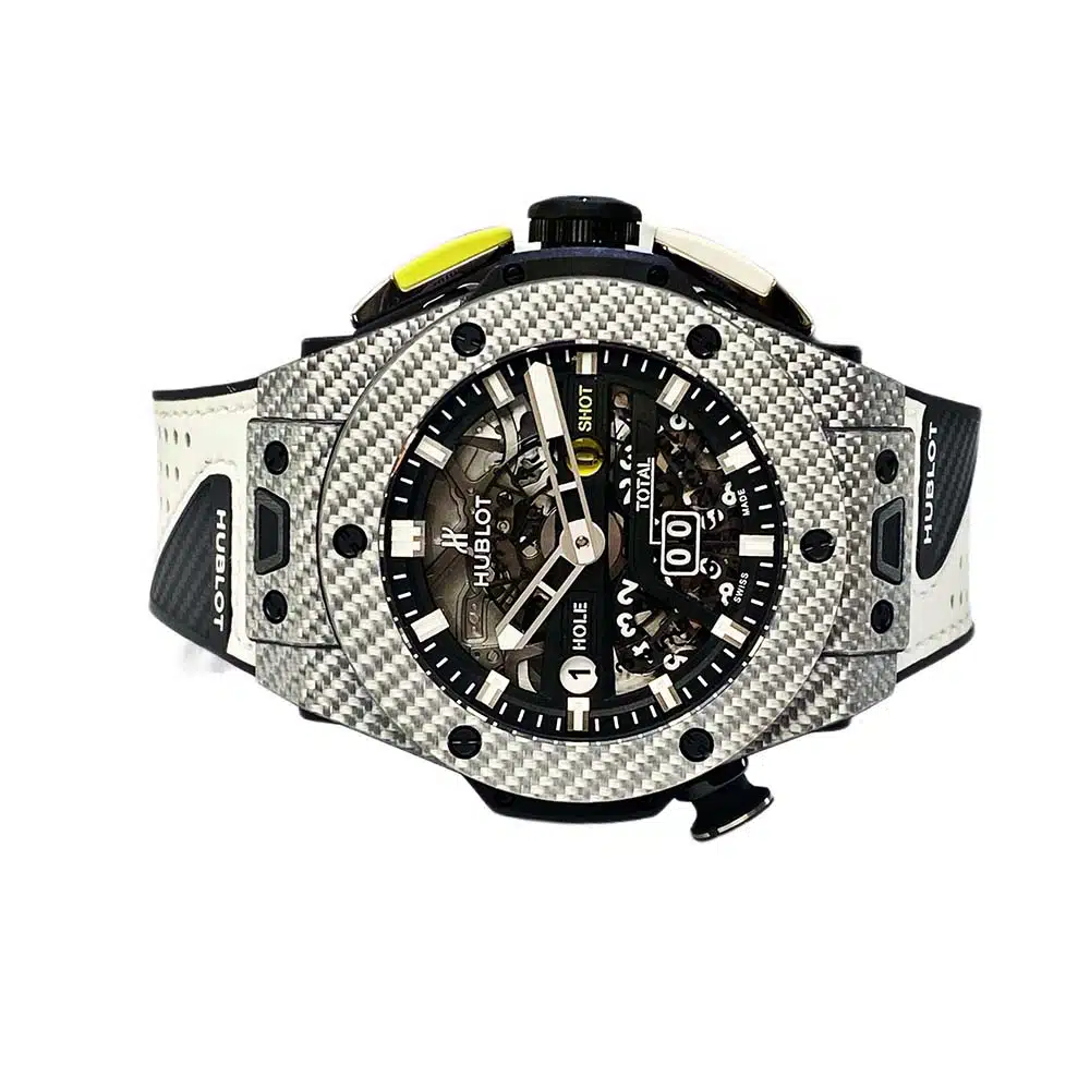 Hublot Big Bang Unico 416.YS.1120.VR Carbon Fiber with Transparent Dial Watch – image 3
