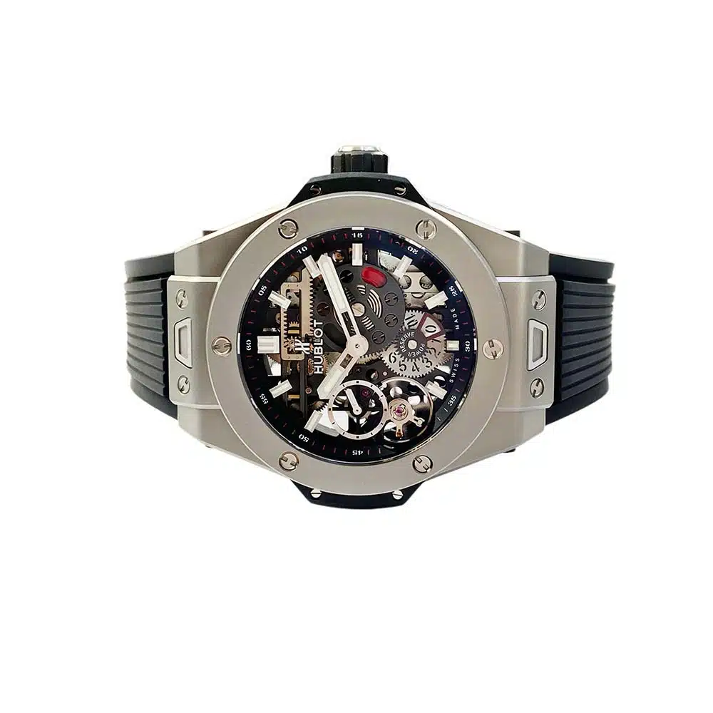 Hublot Big Bang Meca-10 414.NI.1123.RX Titanium with Black Rubber Watch – image 4