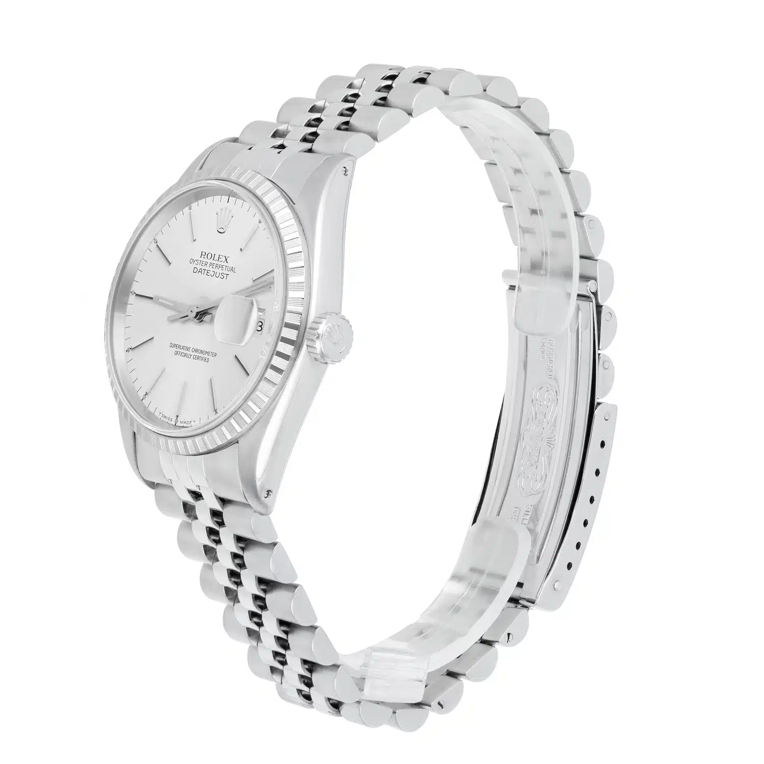 Rolex Datejust 36mm Stainless Steel 16030 Silver Index Dial, Circa 1982 – image 3