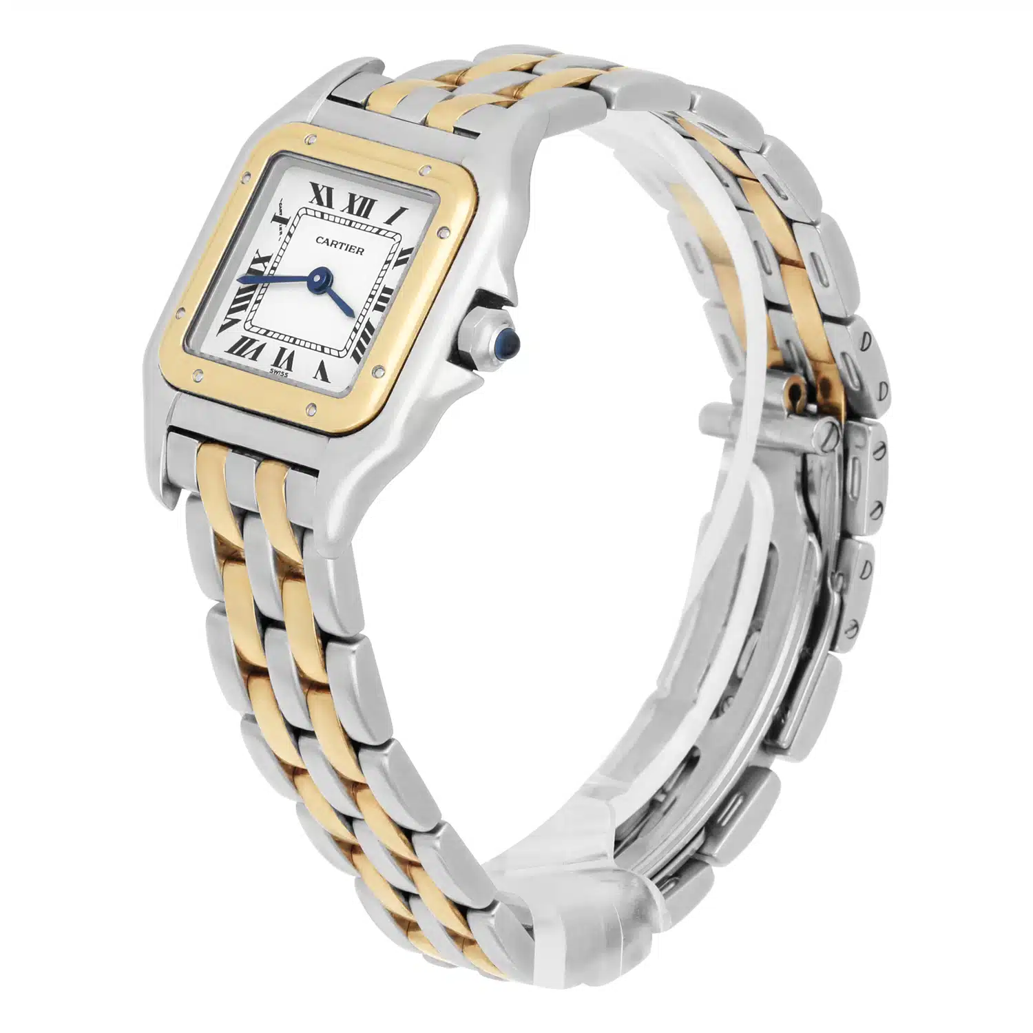 Cartier Panthère W25029b6 Ladies 18k Yellow Gold And Stainless Steel Quartz – image 3