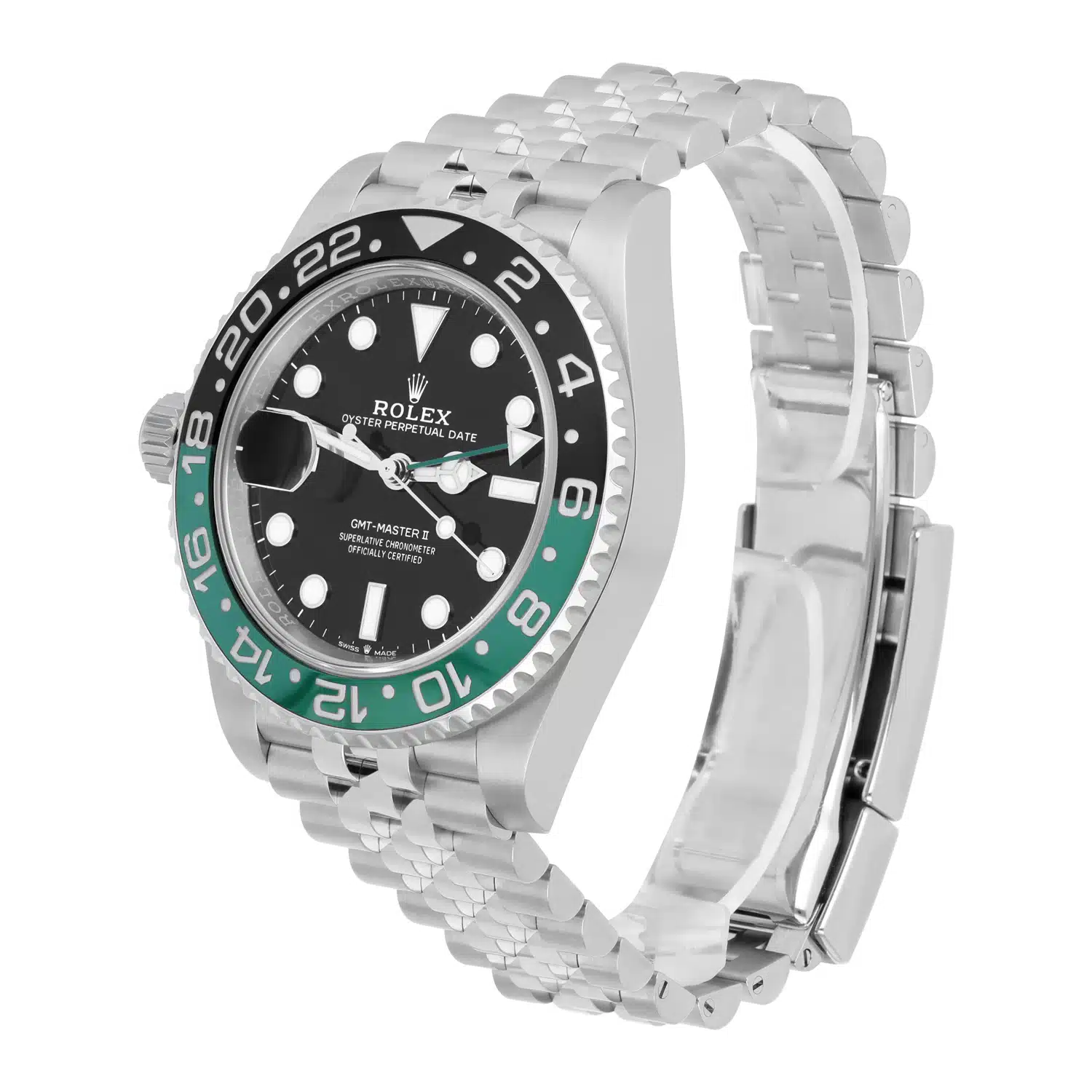 Rolex GMT-Master II 126720VTNR “Sprite” Left Hand Watch Jubilee Band Complete – image 4