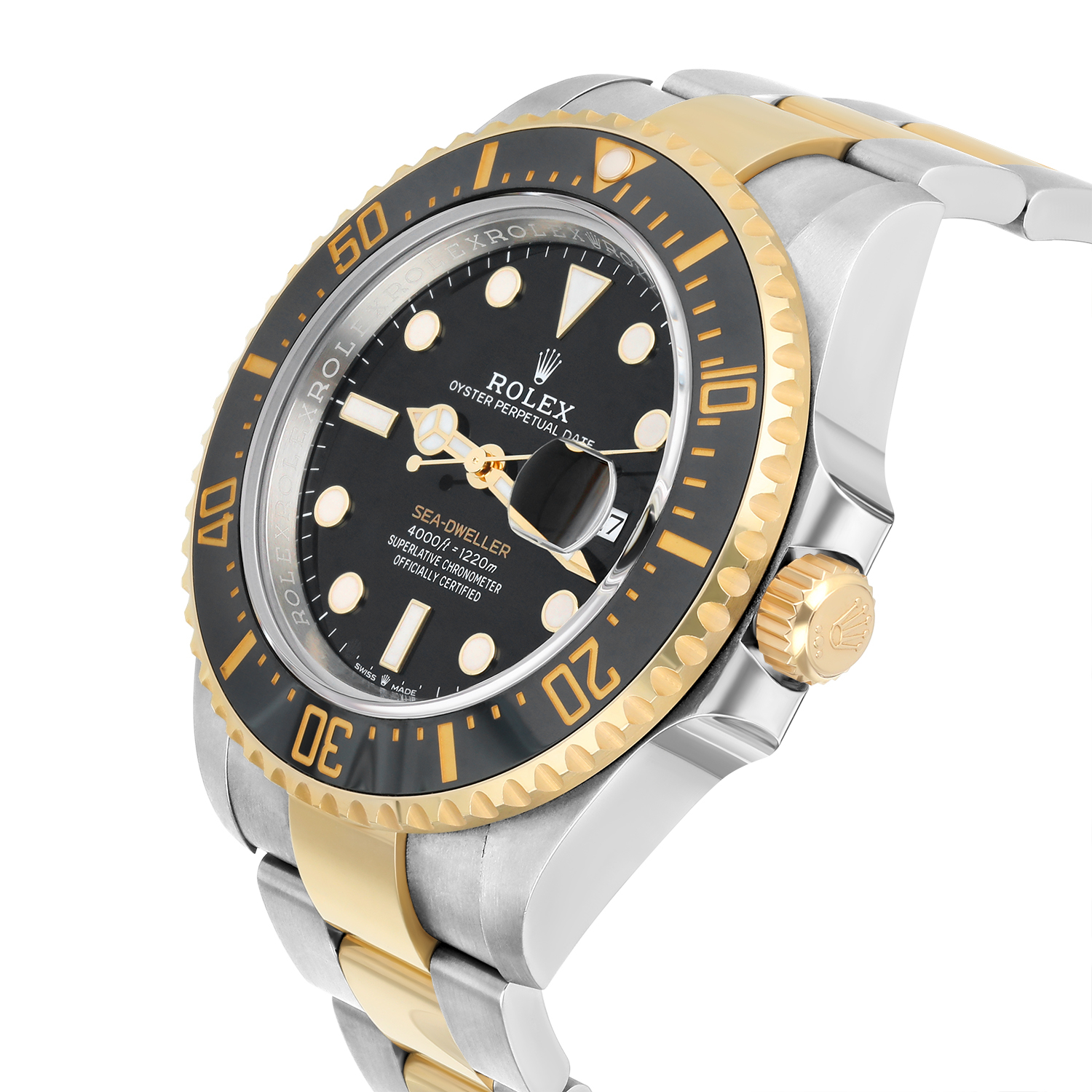 Rolex Sea-Dweller 43mm 126603 Black Ceramic Bezel Yellow Gold/Steel Watch 2021