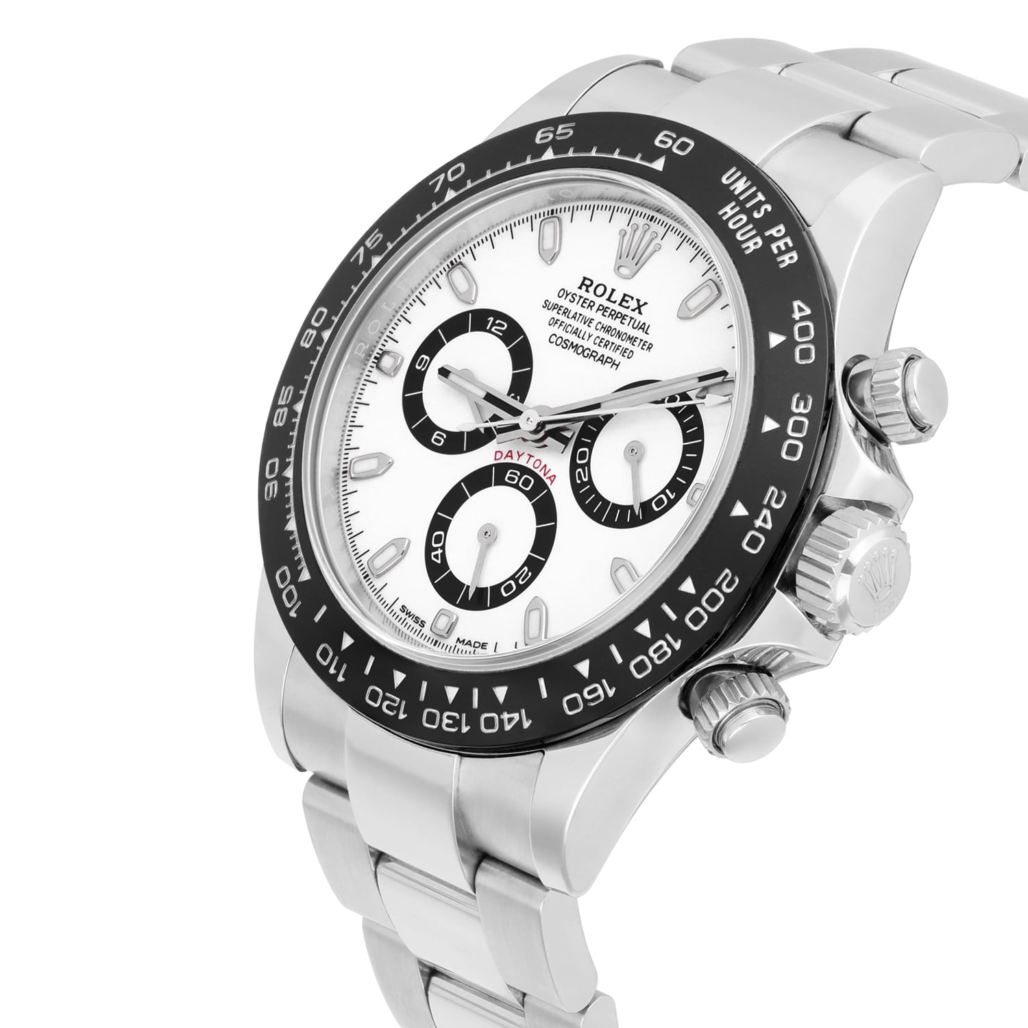 Rolex Panda Cosmograph Daytona 116500LN White Dial Box/Papers MINT