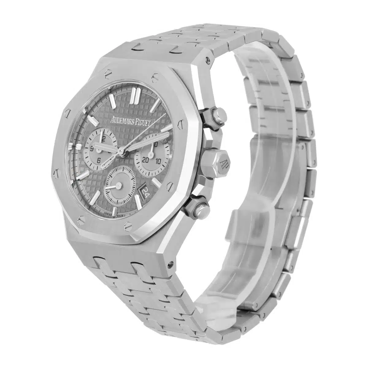 Audemars Piguet Royal Oak 38mm Grey Dial CHRONOGRAPH Ref# 26715ST.OO.1356ST.02 – image 4
