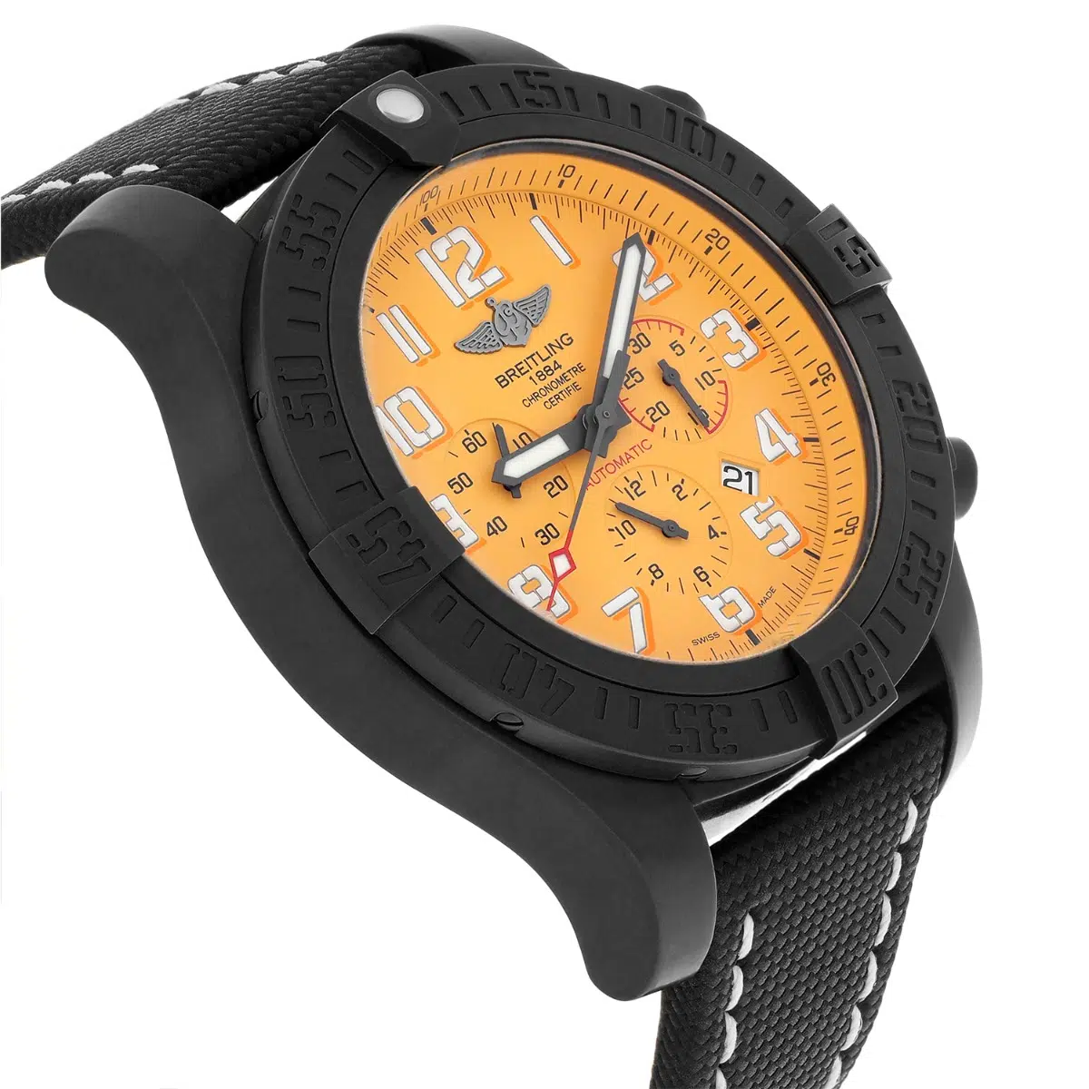 Breitling Avenger Hurricane 50mm Yellow Ref XB0170 Mint – image 6
