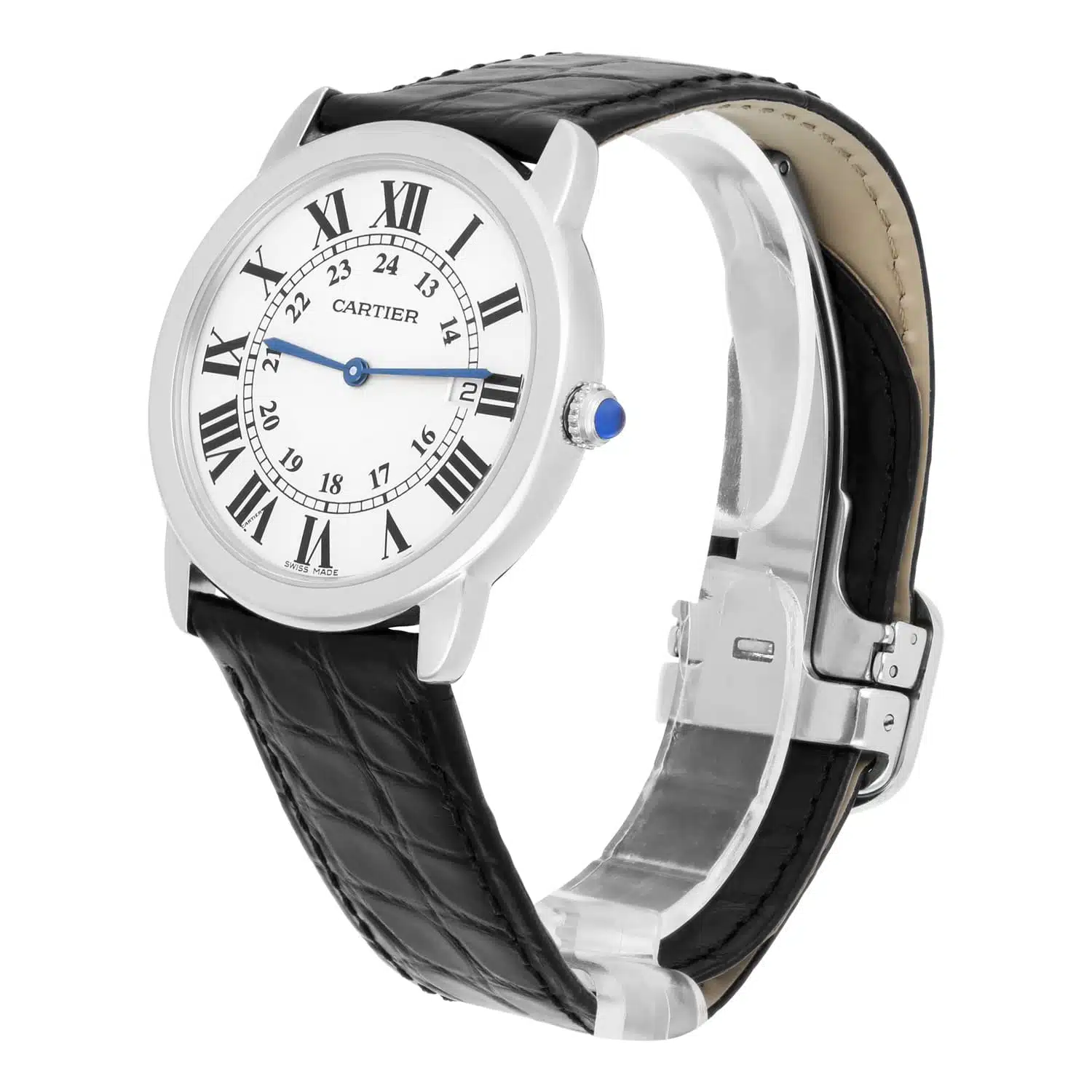 Cartier Ronde Solo de Cartier 36mm Stainless Steel Silver Dial Unisex Quartz Watch W6700255 – image 4