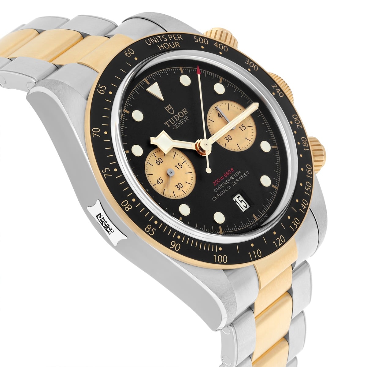 Tudor Black Bay Chronograph 41MM Two Tone Yellow Watch 79363N Unworn Complete