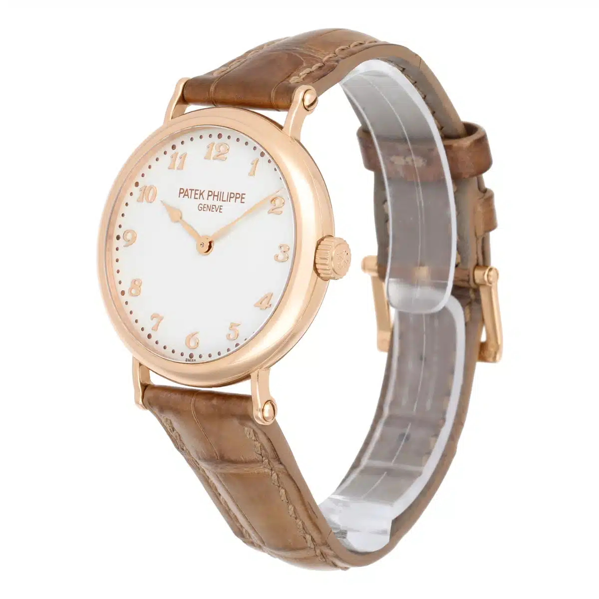 Patek Philippe Calatrava Thin 7200R-001 18kt Rose Gold Automatic Ladies Watch – image 4
