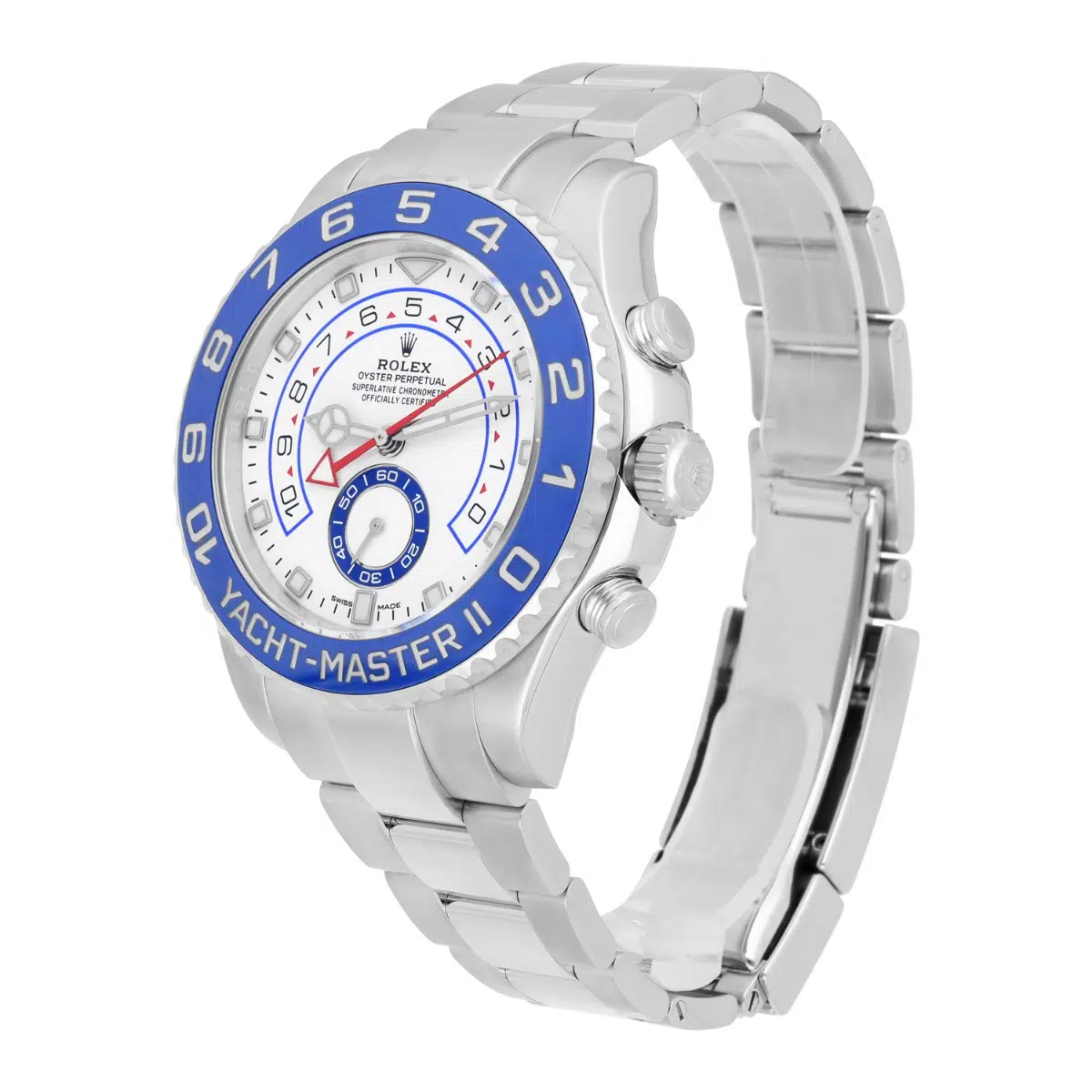Rolex Yacht-Master II 44mm Steel White Dial Automatic Mens Watch 116680 - 2021 – image 4