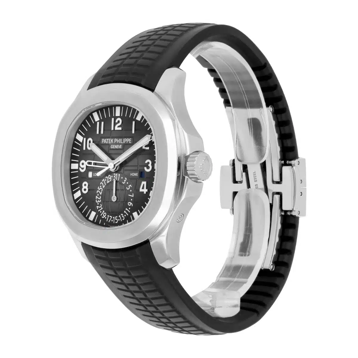 Patek Philippe Aquanaut Travel-Time Steel Black Dial Watch 5164A-001 Box/Papers – image 4