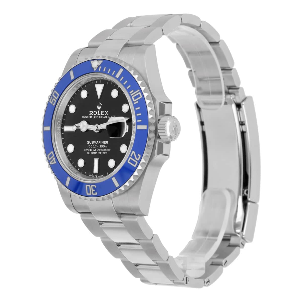 Rolex Submariner Date "Cookie Monster" 126619LB White Gold Watch Blue Bezel MINT - 2021