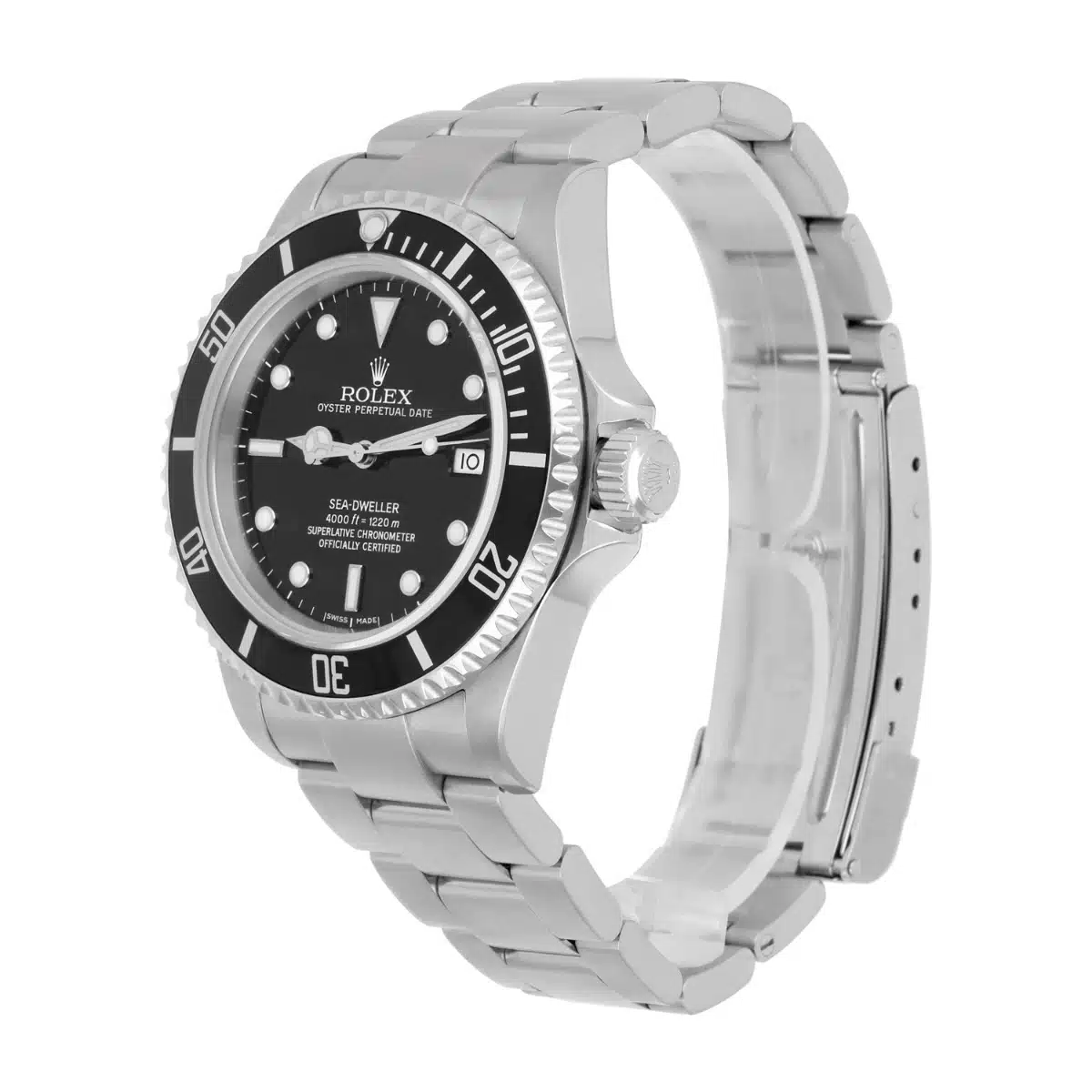 Rolex Sea-Dweller 40mm Black Dial Oyster Stainless Steel Watch 16600 Circa 2005 – image 4