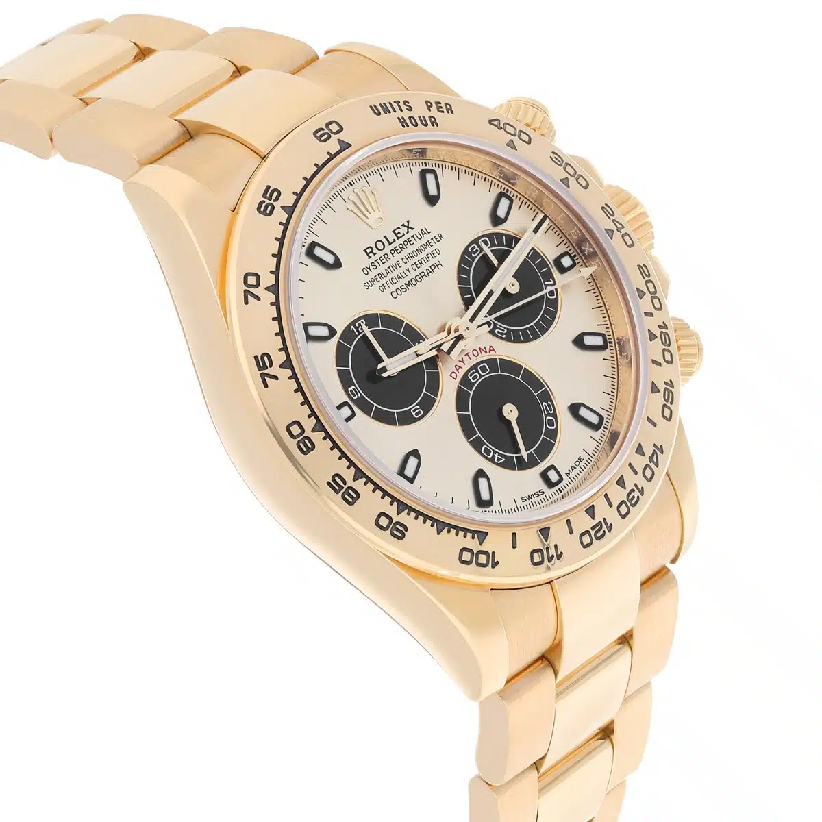 Rolex Daytona Champagne Dial “Pikachu” 40mm 18K Gold Watch 116508 BOX/PAPERS – image 5