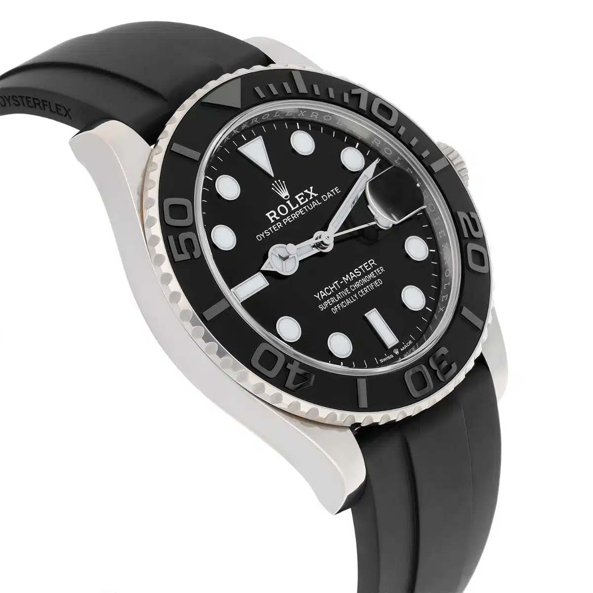 Rolex Yacht-Master 226659 42mm Oysterflex White Gold with Black Dial Watch - 2022 – image 5