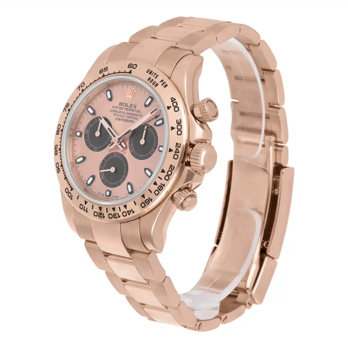 Rolex Cosmograph Daytona 116505-0009 Pink/Black Dial 18K Rose Gold Complete 2014 – image 3