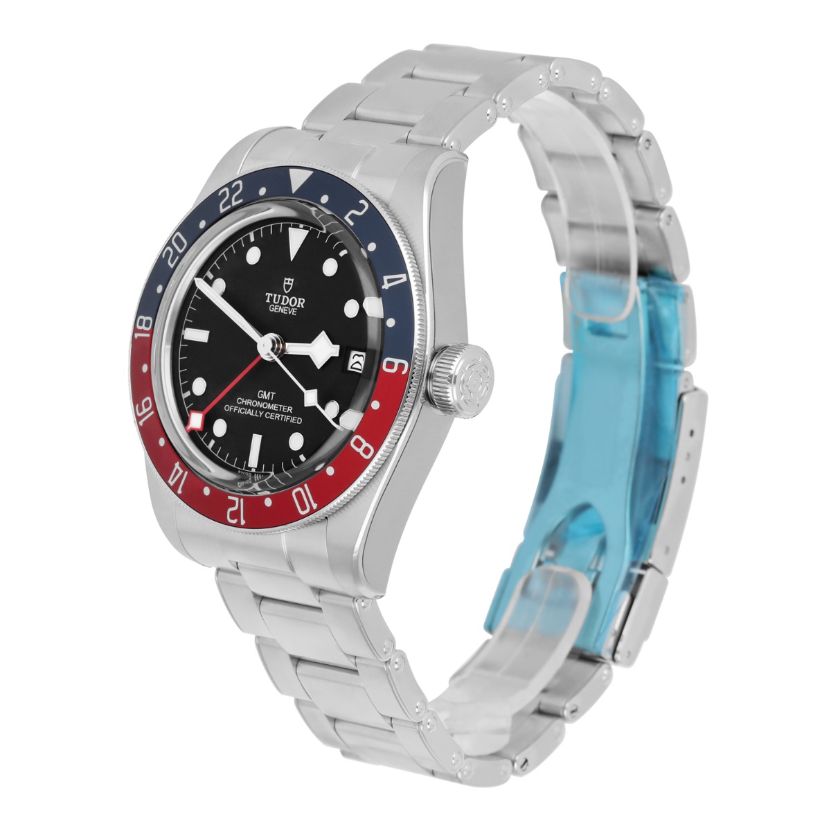 Tudor Black Bay GMT Pepsi Stainless Steel Men's Watch 79830RB Complete Unworn