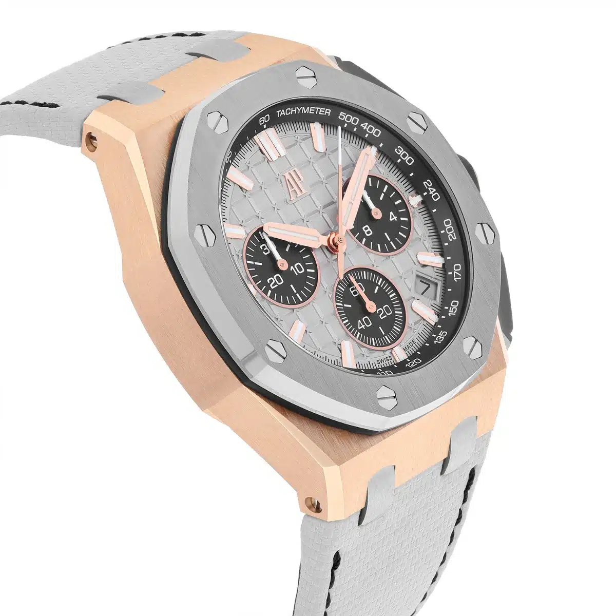 Audemars Piguet 26420OI.OO.A015VE.01 Royal Oak 43mm 18K Rose Gold Titanium Watch – image 4