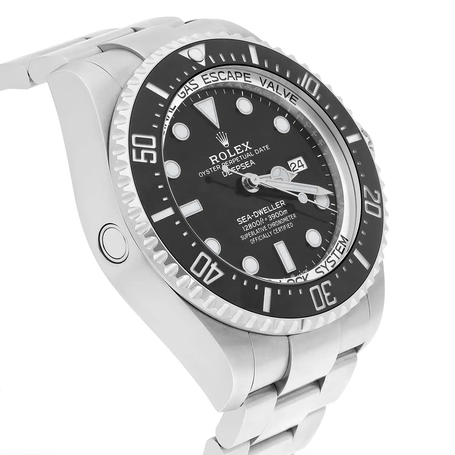 Rolex Sea-Dweller 126660 Deepsea Steel/Ceramic Black Mens 44mm Watch – image 4