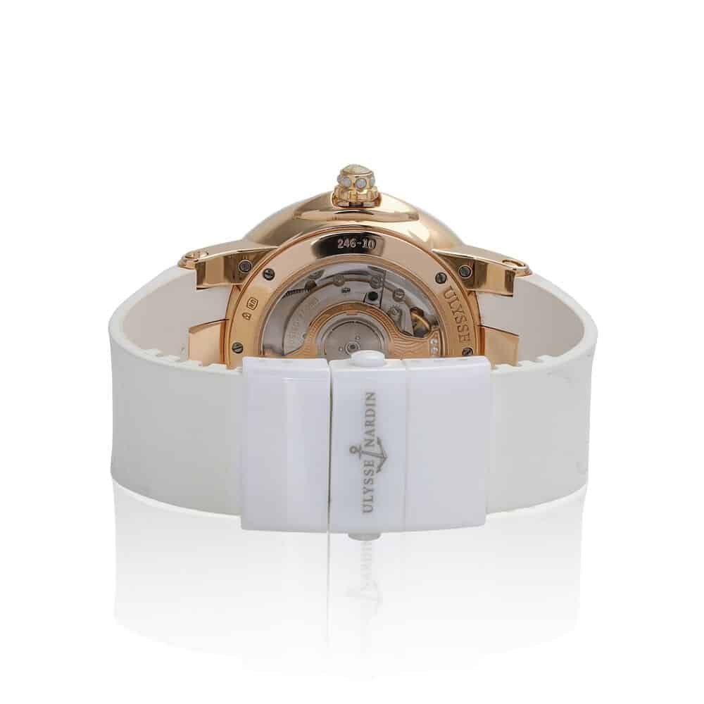 Ulysse Nardin Executive Dual Time Ladies Watch 246-10-3/391