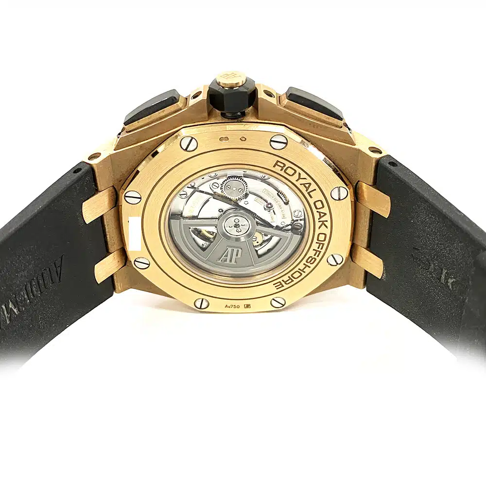 Audemars Piguet Royal Oak Offshore Chronograph 26401RO.OO.A002CA.02 44mm Rose Gold with Black Dial Watch 2018 – image 5