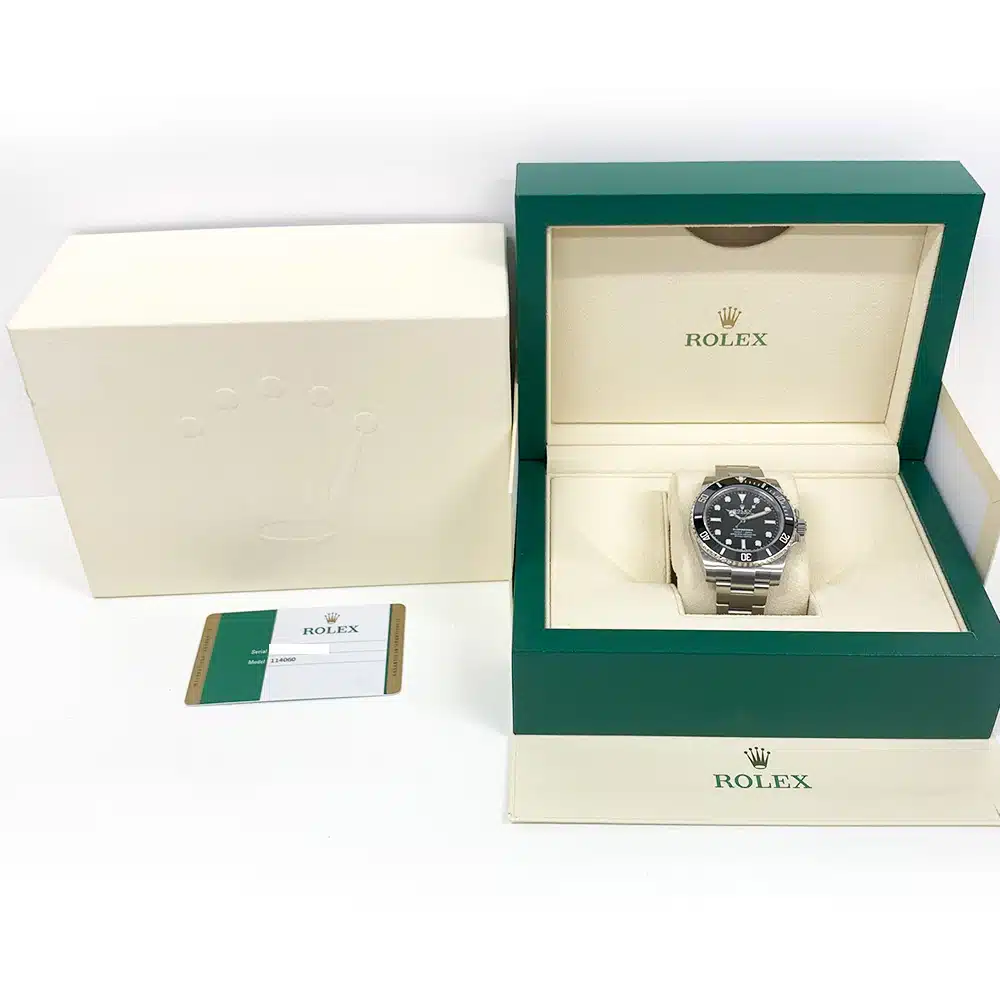 Rolex Oyster Submariner 40mm 114060Stainless Steel with Black Dial Watch 2018 – image 8