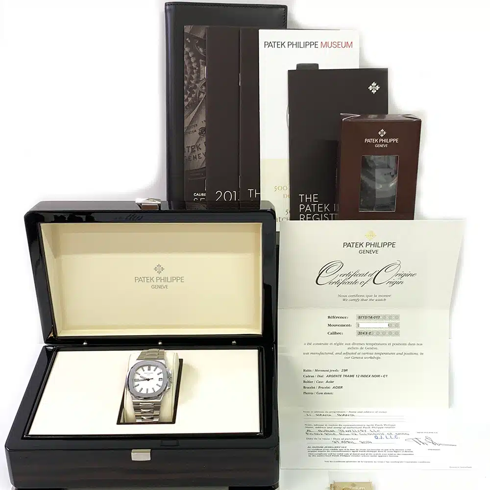 Patek Philippe Nautilus 5711/1A-011 Stainless Steel Watch White Dial 2014 – image 8