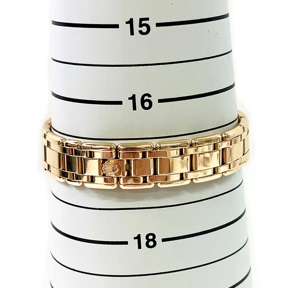 Rolex Pearlmaster 29mm 80315 Rose Gold Watch Chocolate Roman Dial – image 6