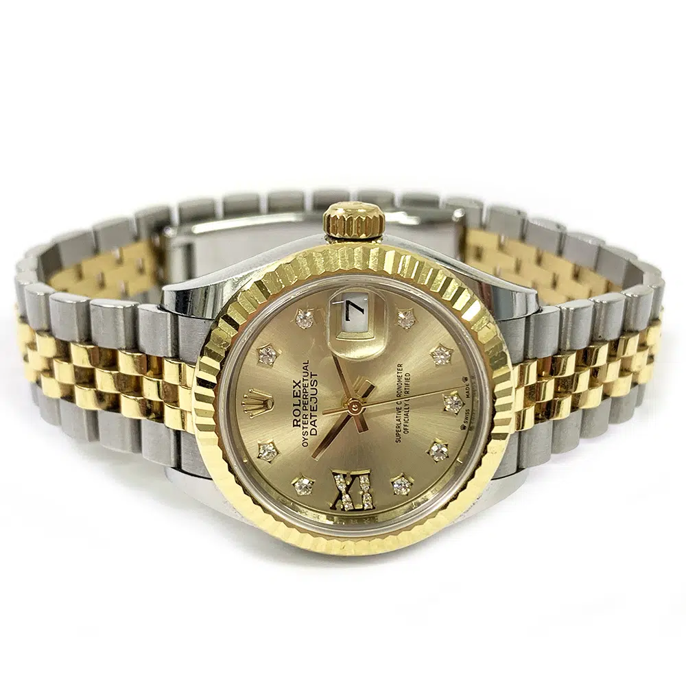 Rolex Lady-Datejust 28mm 279173G Stainless Steel/Yellow Gold with Champagne Dial Watch 2020 – image 3