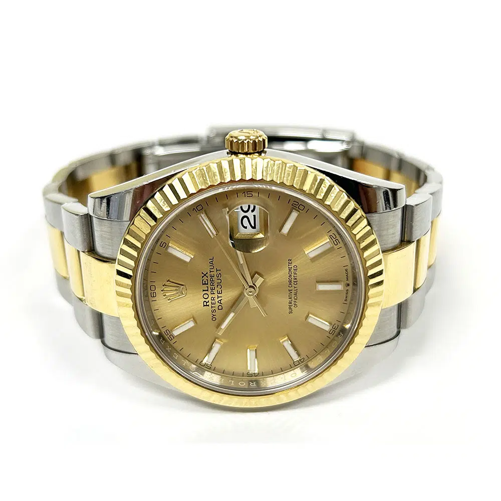 Rolex Datejust Stainless Steel 41mm 126333 with Champagne Dial Watch 2020 – image 3