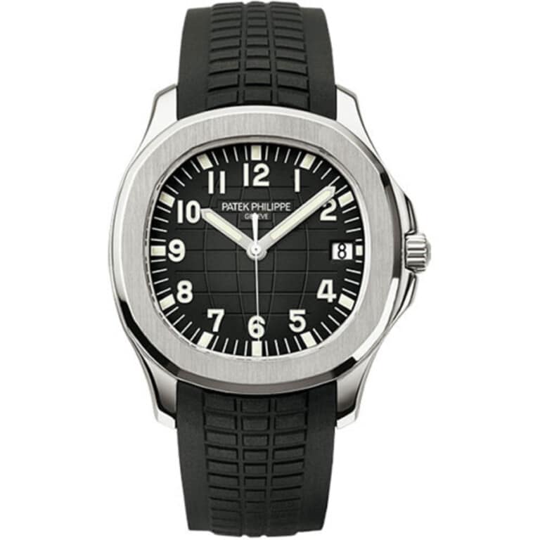 Patek Philippe Aquanaut 5167A-001 stainless steel watch, black dial