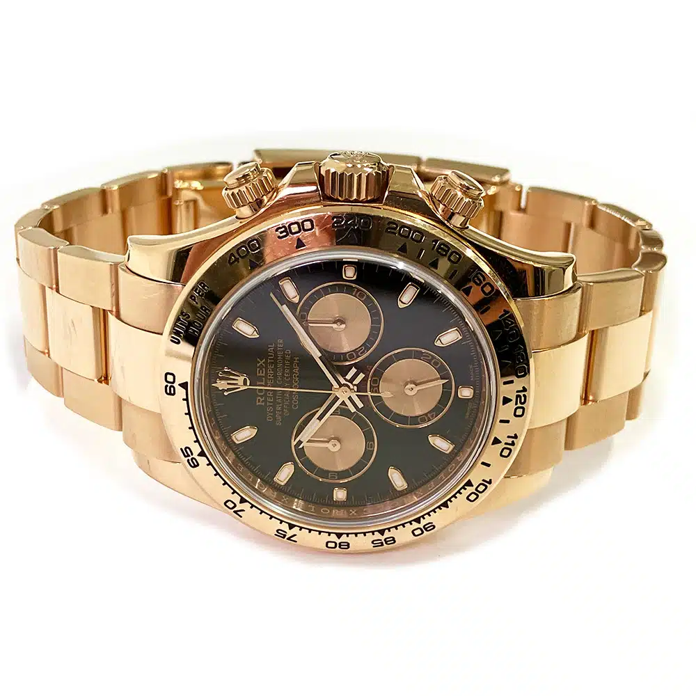 Rolex Cosmograph Daytona Black Dial 116505-0008 Rose Gold Oyster Watch 2017 – image 4
