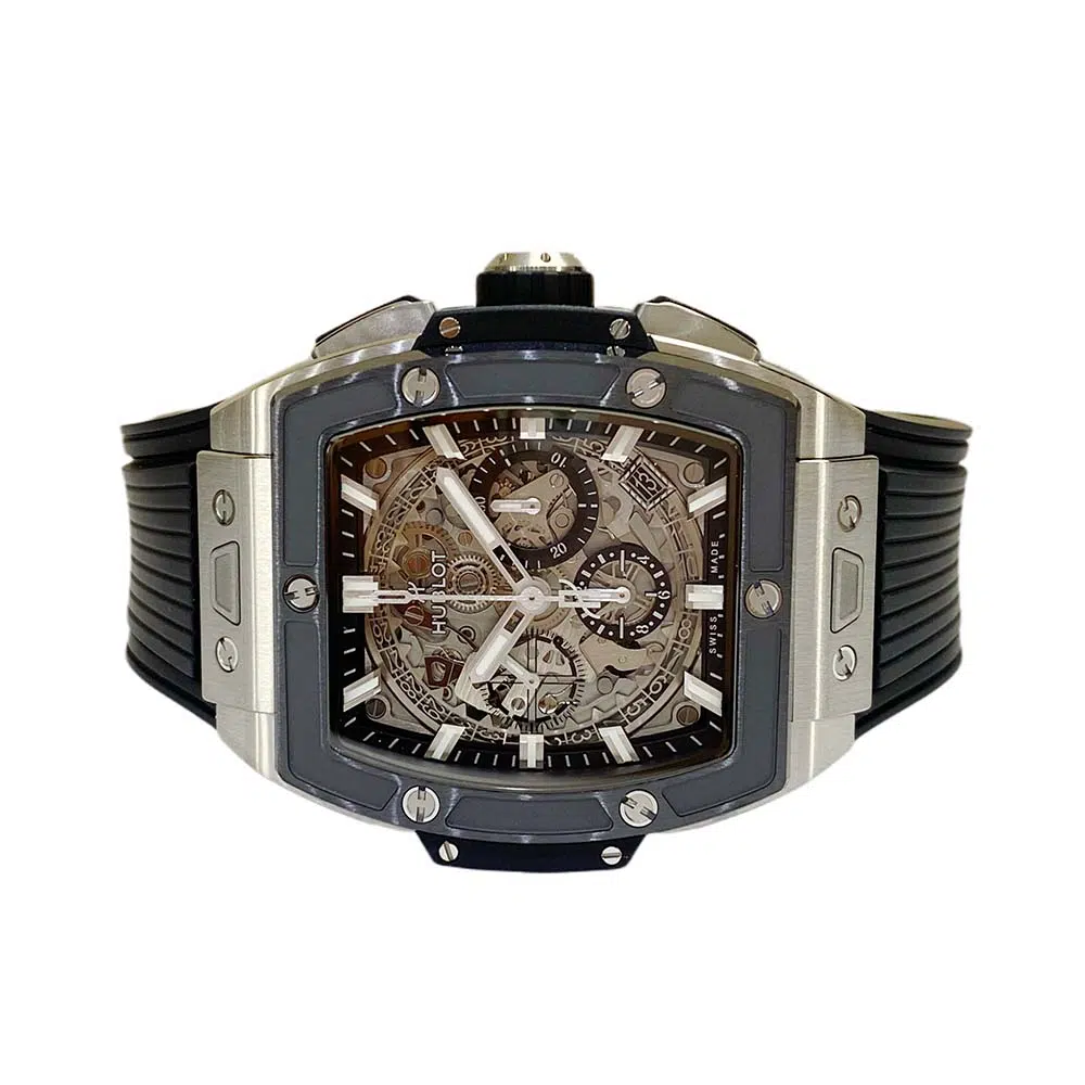 Hublot Spirit of Big Bang 642.NM.0170.RX 42mm Titanium with Skeleton Dial Watch – image 3