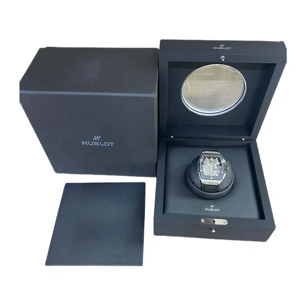 Hublot Spirit of Big Bang 642.NM.0170.RX 42mm Titanium with Skeleton Dial Watch – image 6