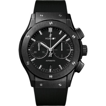 Hublot Classic Fusion 521.CM.1171.RX Chronograph Black Magic Ceramic 45 mm Black Dial Watch 2024