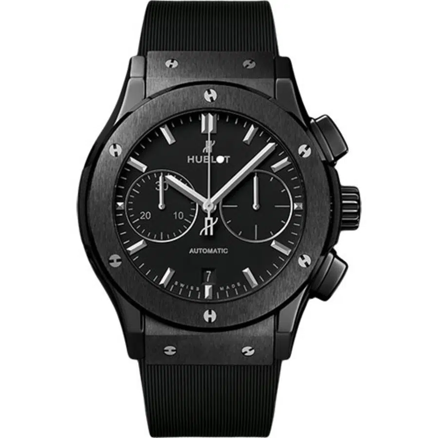 Hublot Classic Fusion 521.CM.1171.RX Chronograph Black Magic Ceramic 45 mm Black Dial Watch 2024