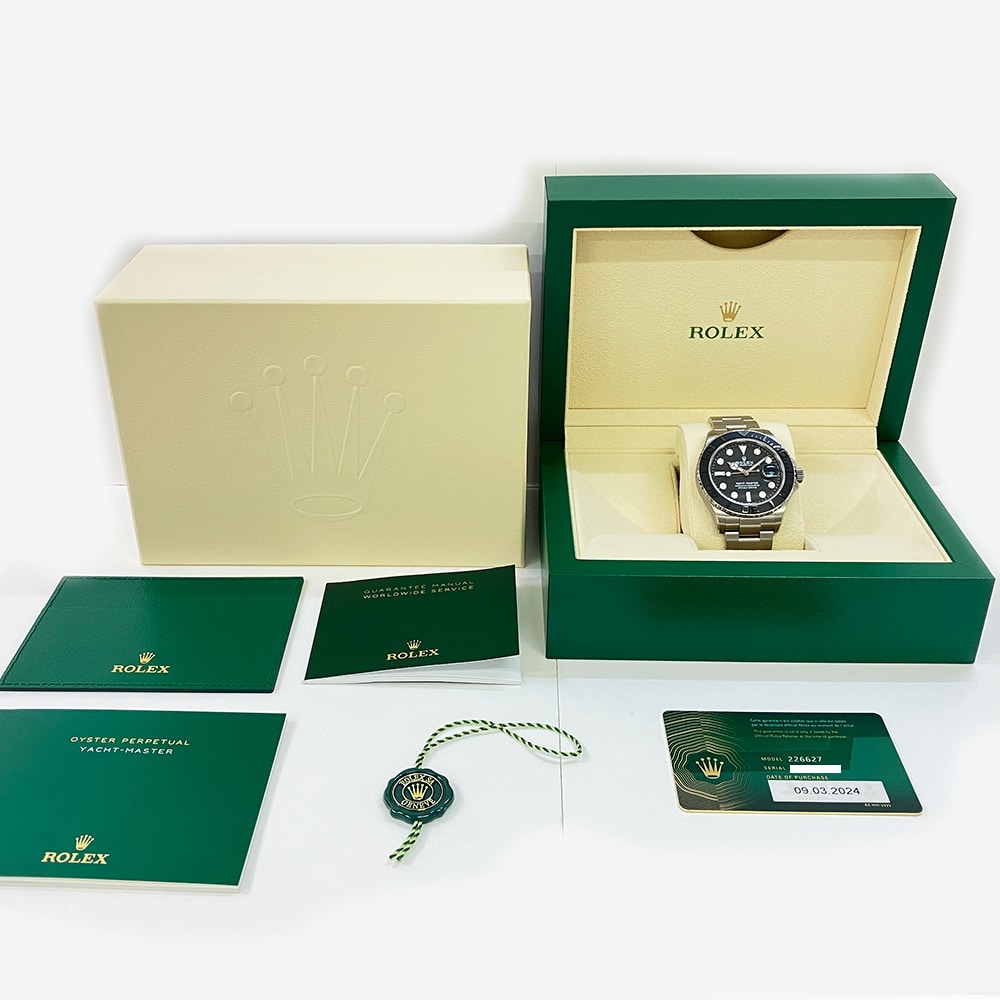 Rolex Yacht-Master 42 Titanium with Black Dial Watch 2024