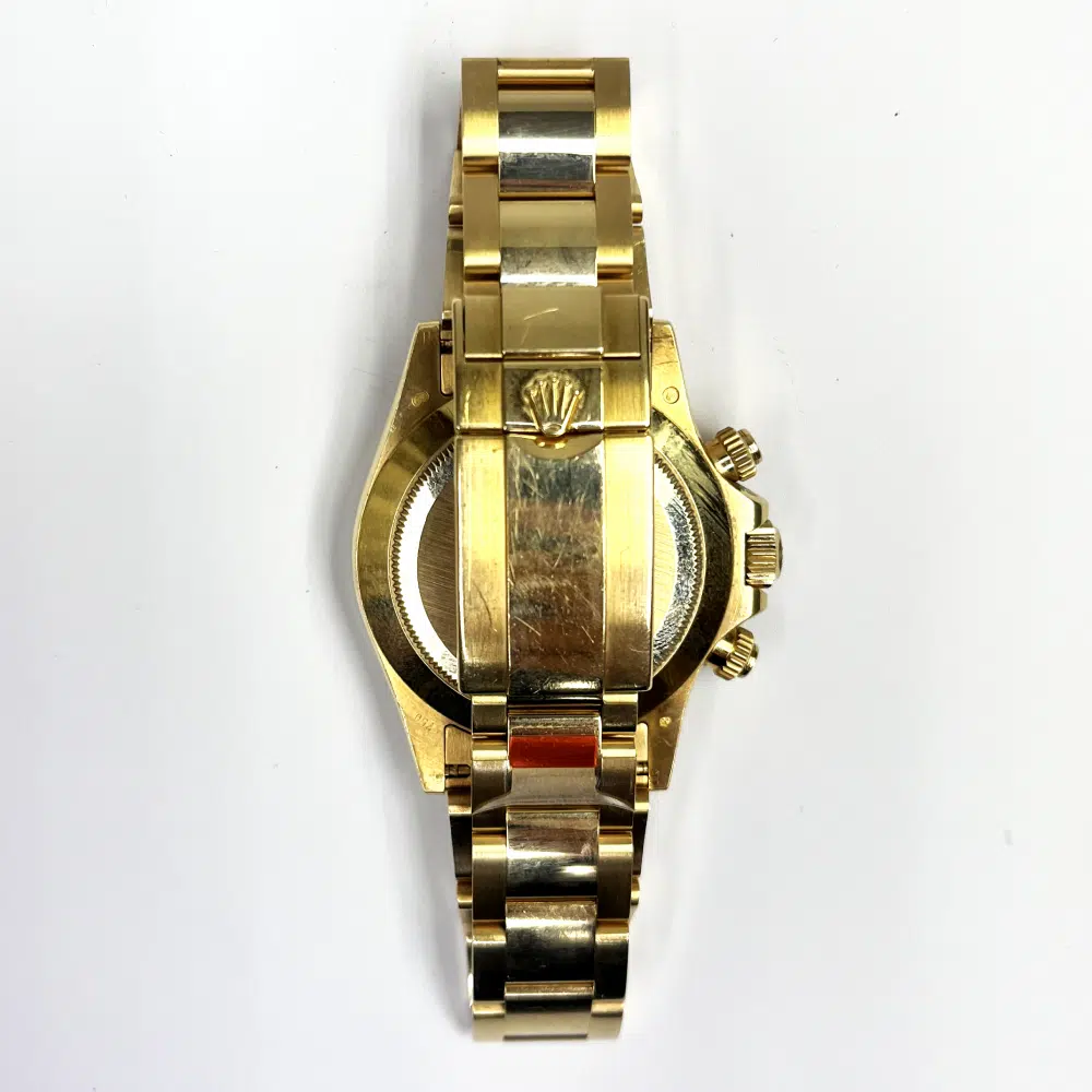 Rolex Cosmograph Daytona 40mm 116508 Yellow Gold Watch Green Dial – image 5