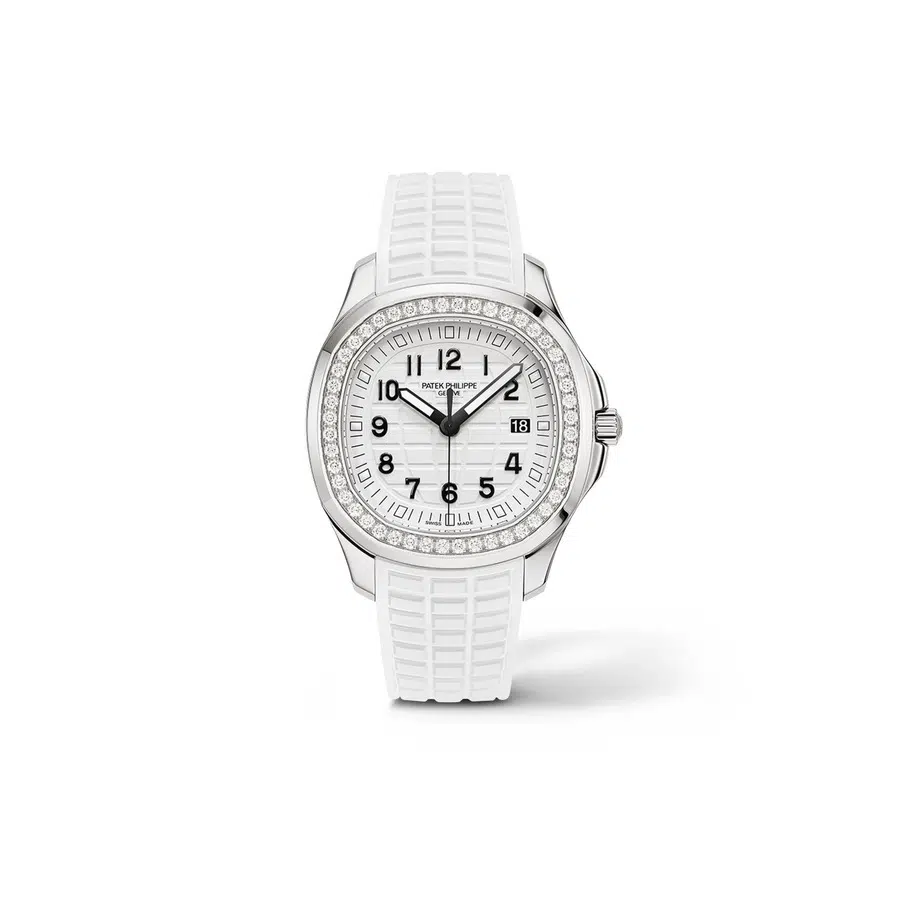 Patek Philippe Aquanaut With Diamond Bezel 5267/200A-010 38.8mm Stainless Steel with White Dial