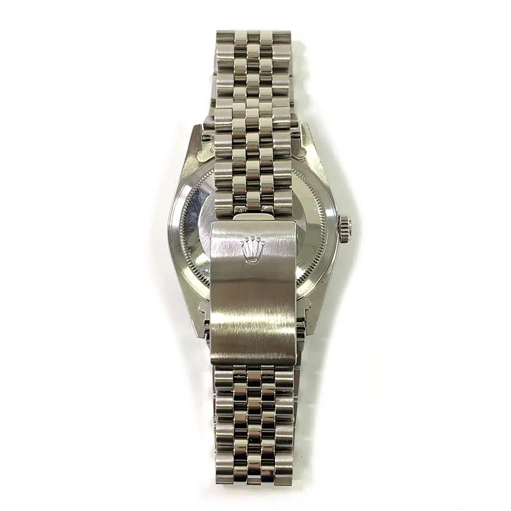 Rolex Datejust 36mm 16220 Jubilee Stainless Steel Watch Silver Index Dial 1996 – image 5