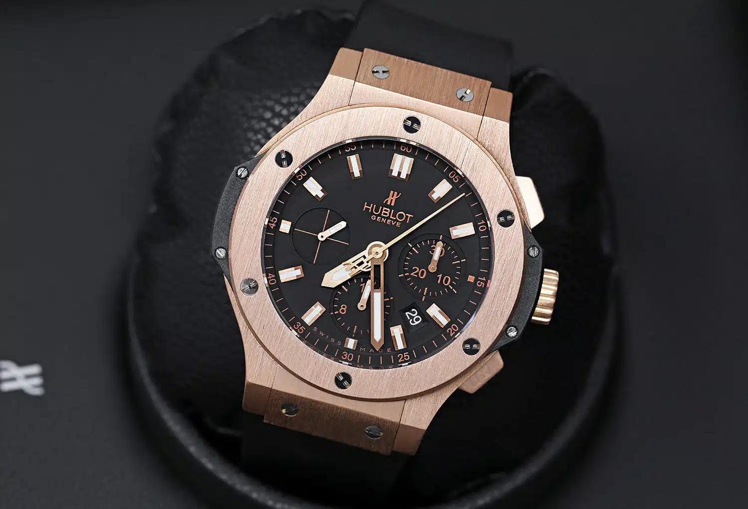 Hublot Big Bang 301.PX.1180.RX Rose Gold with Black Rubber Watch – image 3