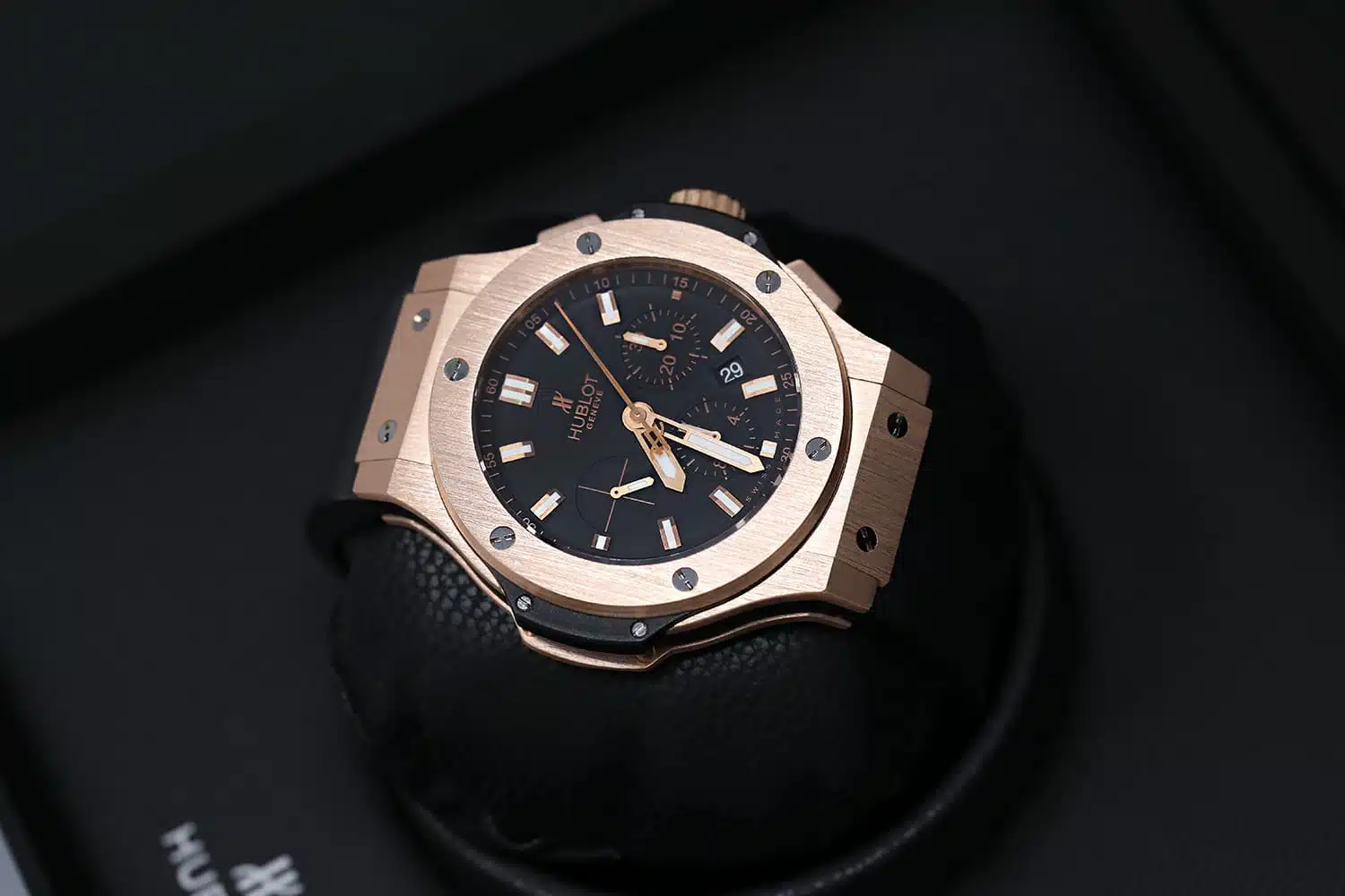 Hublot Big Bang 301.PX.1180.RX Rose Gold with Black Rubber Watch – image 4