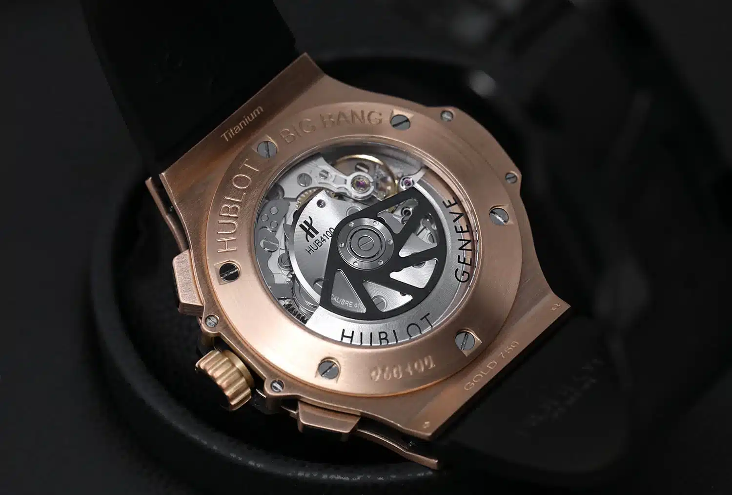 Hublot Big Bang 301.PX.1180.RX Rose Gold with Black Rubber Watch – image 7
