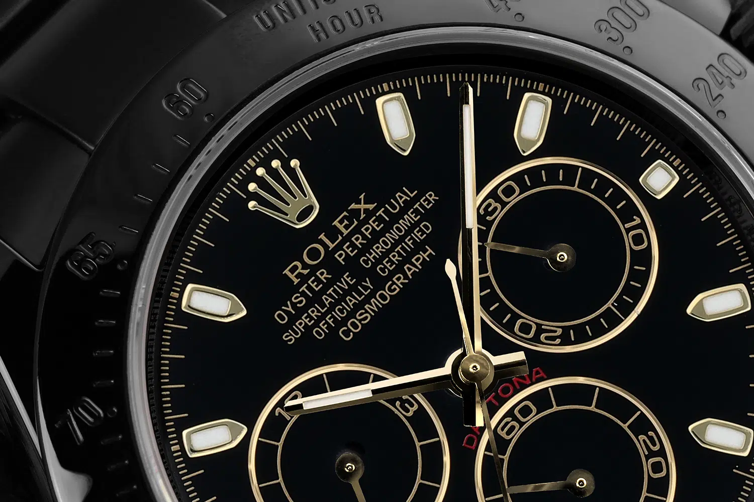 Rolex 116523 Daytona Black PVD/DLC Coated Watch with Black Dial – image 3